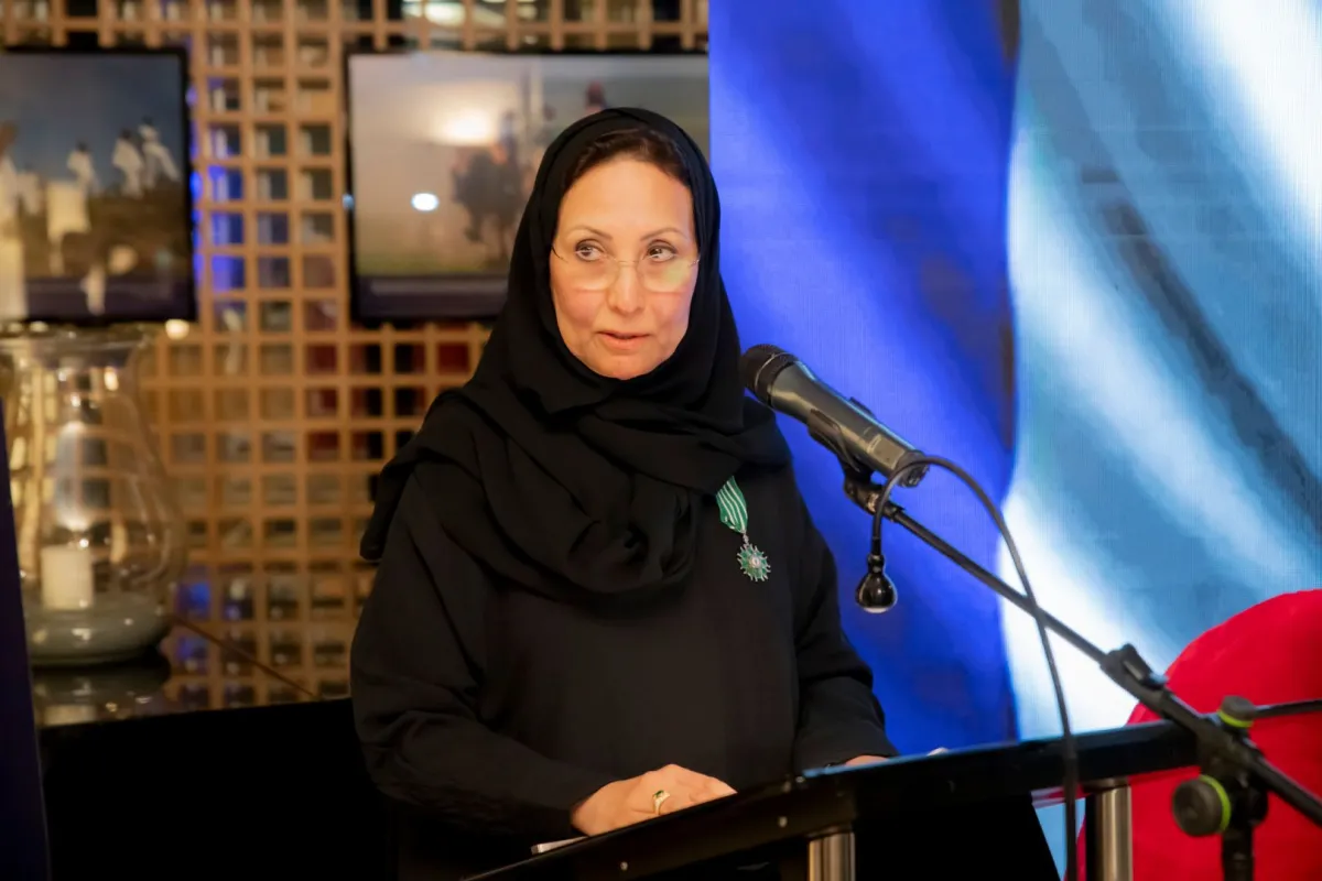تكريم الأميرة أضواء بنت يزيد بوسام الفنون والآداب برتبة "فارس" من قِبل الرئيس الفرنسي إيمانويل ماكرون