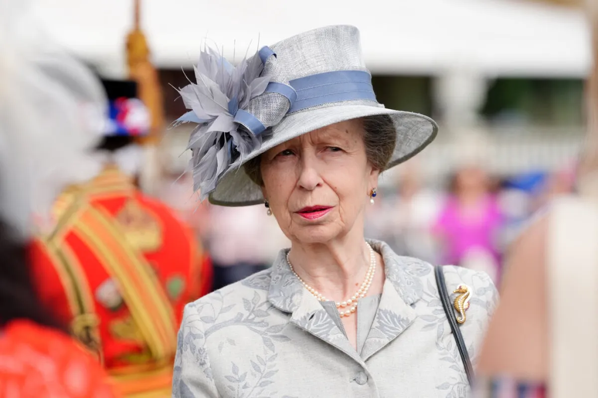 الأميرة آن Princess Anne في قصر باكنغهام (مصدر الصورة: Jonathan Brady / POOL / AFP)