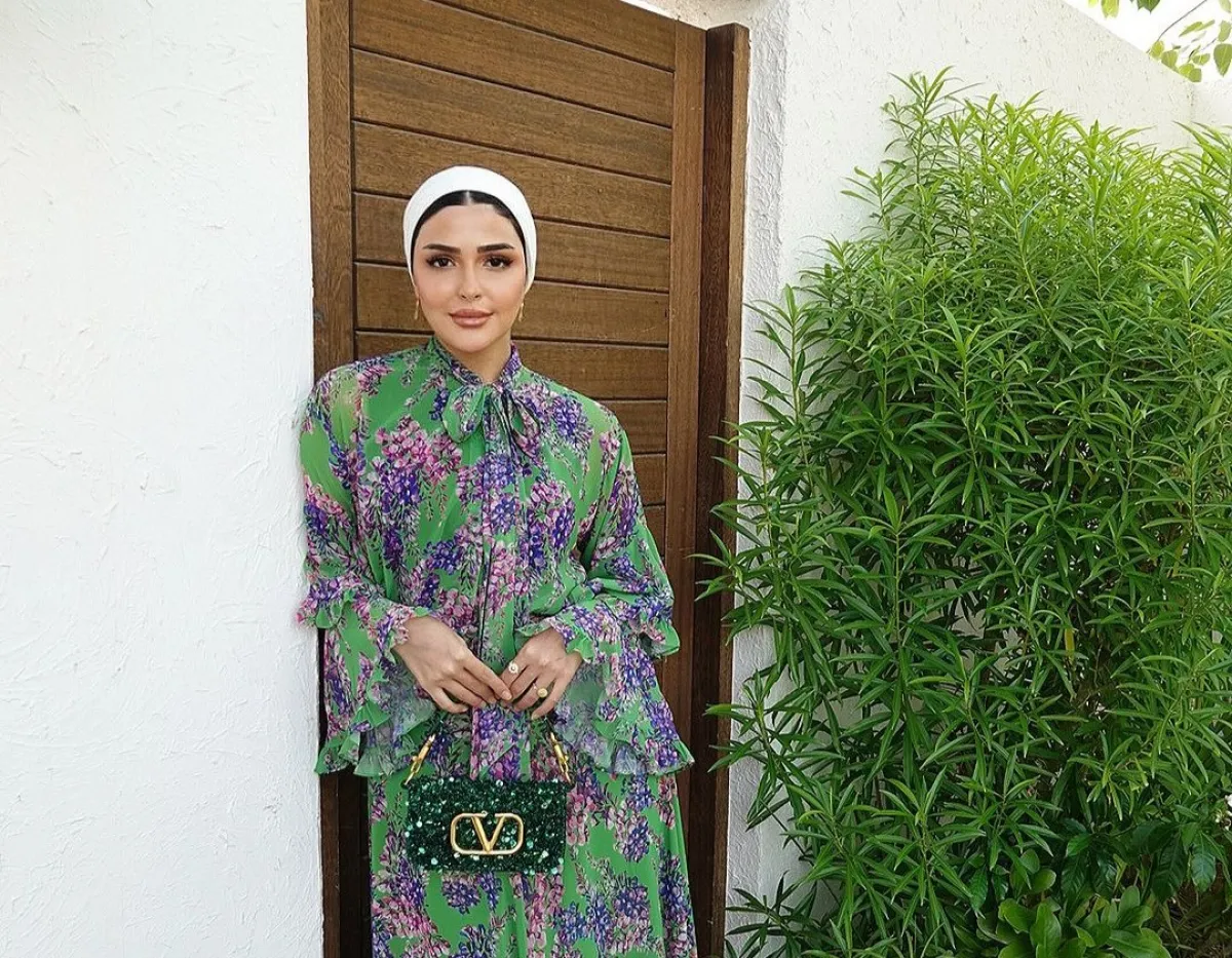 مدونة الموضة حنين الصيفي - الصورة من حسابها على إنستغرام