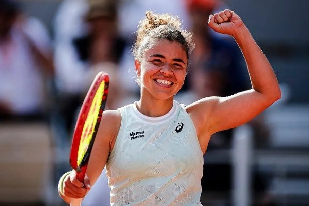 بعد إصابة كيز.. الإيطالية جاسمين باوليني في ربع نهائي ويمبلدون للتنس - الصورة من حساب جاسمين باوليني على منصة إكس