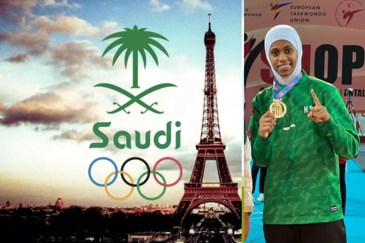 دنيا أبو طالب لاعبة المنتخب السعودي للتايكوندو