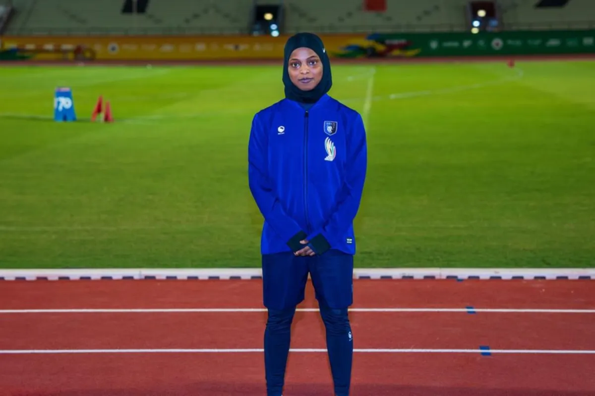 العداءة السعودية هبة محمد