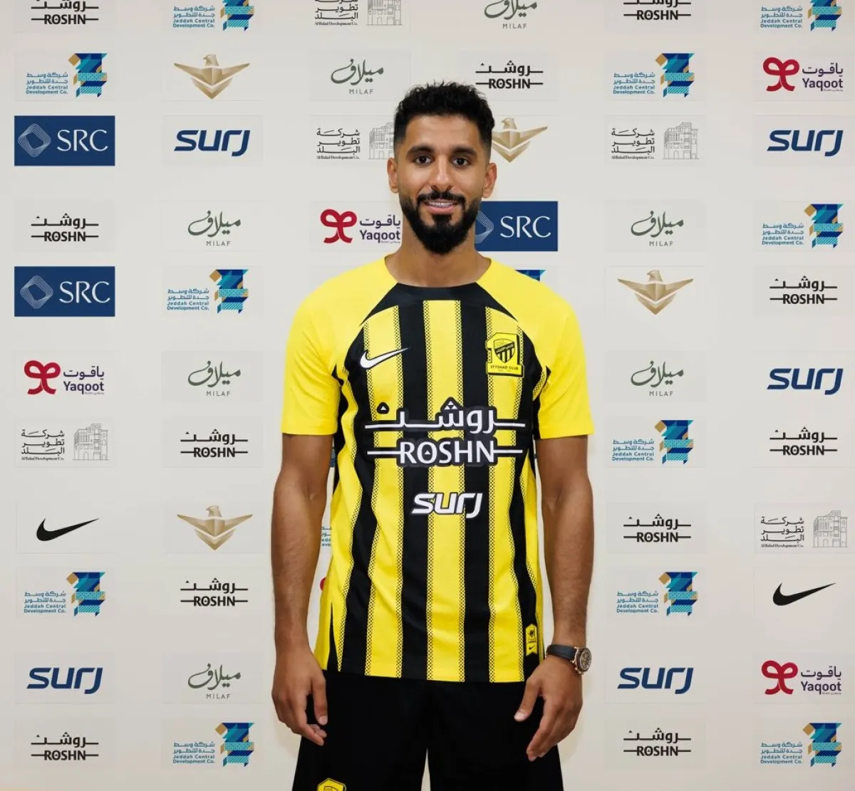 صالح الشهري يتعاقد رسميا نادي الاتحاد السعودي - الصورة من حساب نادي الاتحاد على منصة إكس