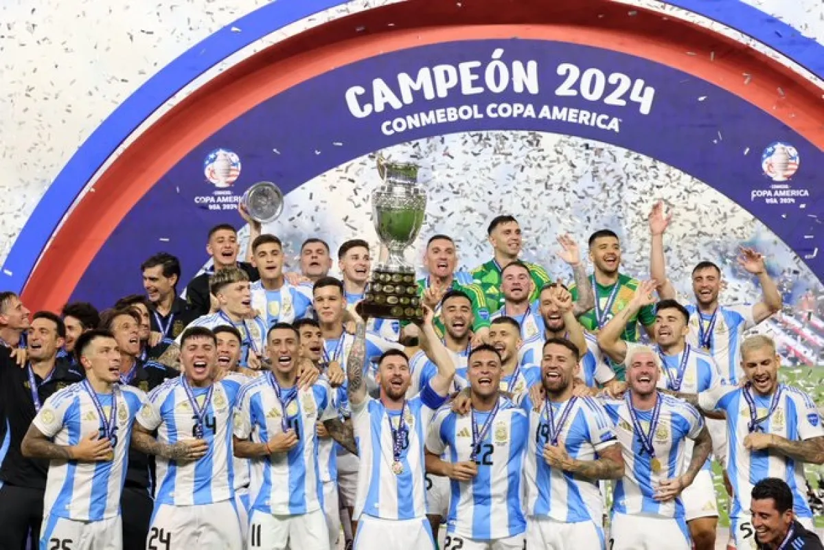 فيفا يعلن التصنيف الجديد للمنتخبات وبطل كوبا في المقدمة - الصورة من حساب  CONMEBOL Copa América على إكس