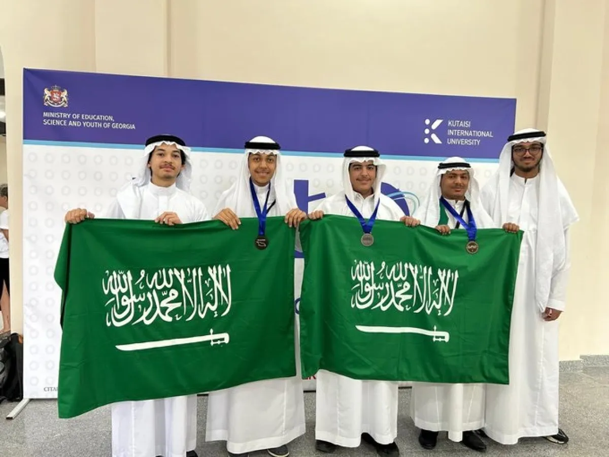 4 جوائز عالمية في الأولمبياد الأوروبي 2024 من نصيب المنتخب السعودي - الصورة من حساب موهبة على إكس