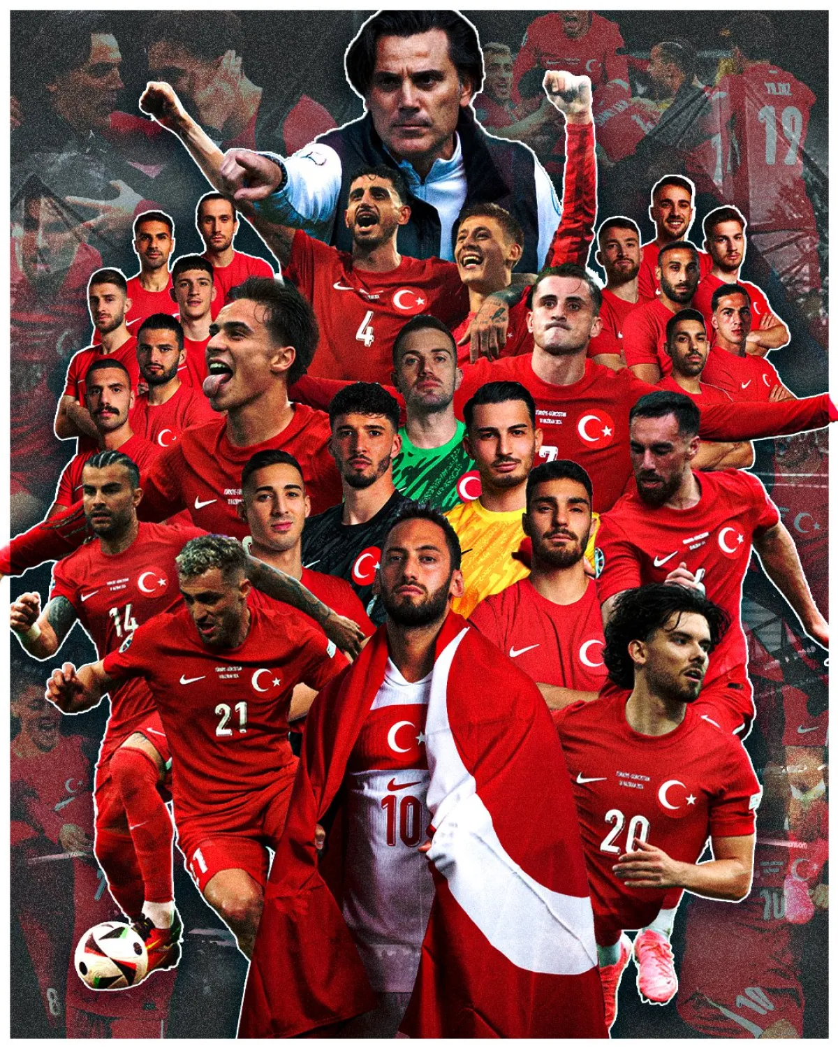 منتخب تركيا- الصورة من حساب الاتحاد التركي لكرة القدم على منصة إكس 