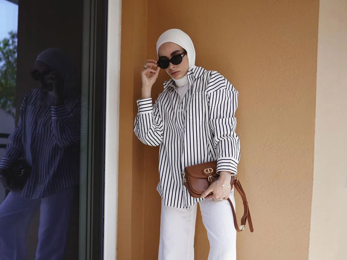 مدونة الموضة سمر شاكر - الصورة من حسابها على إنستغرام