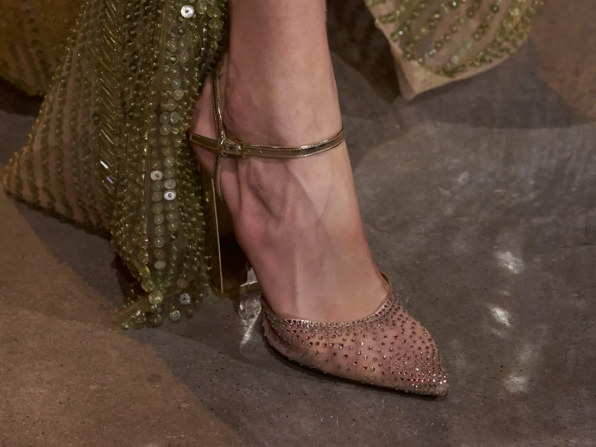 حذاء من إيلي صعب Elie Saab- الصورة من Launchmetrics/Spotlight ©