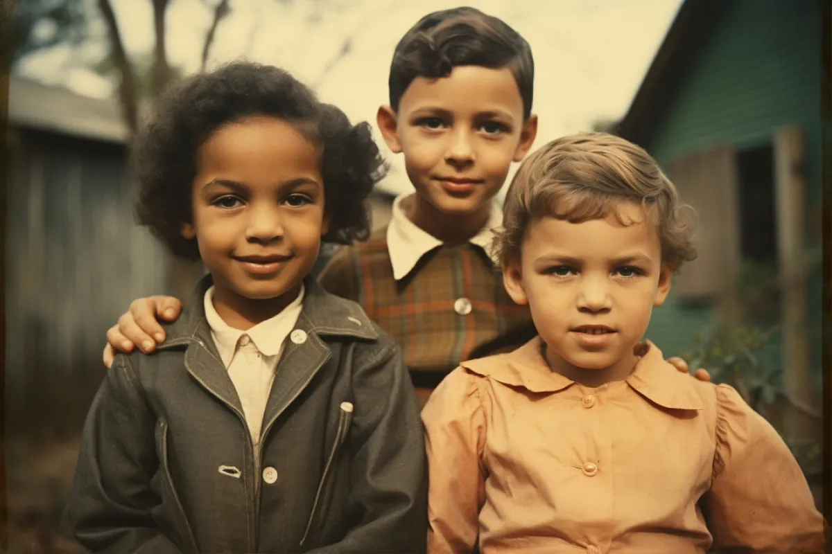 صورة لأطفال متوافقين