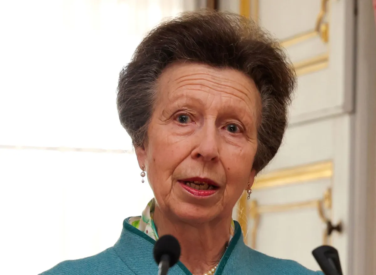 الأميرة آن في قصر باكنغهام بوسط لندن (Princess Anne at Buckingham Palace in central London). مصدر الصورة: Tristan Fewings / POOL / AFP