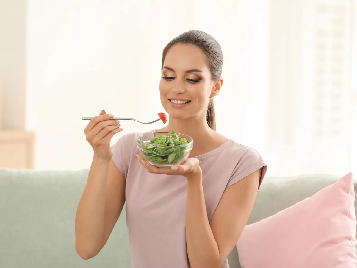 دهون الفخذين تحتاج إلى اتباع حمية غذائية صحية