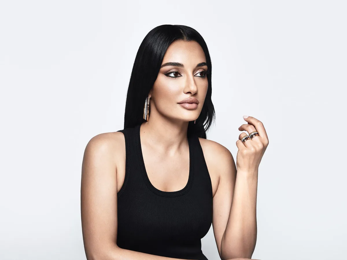 أمينة معادي بمجوهرات Quatre- تصوير فؤاد تادرس- الصورة من مكتب العلاقات العامة لبوشرون