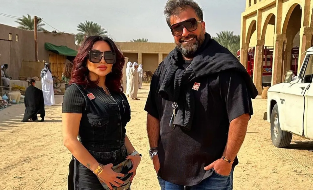 مناف عبدال وأبرار بوسيف - الصورة من صفحتها على إنستغرام