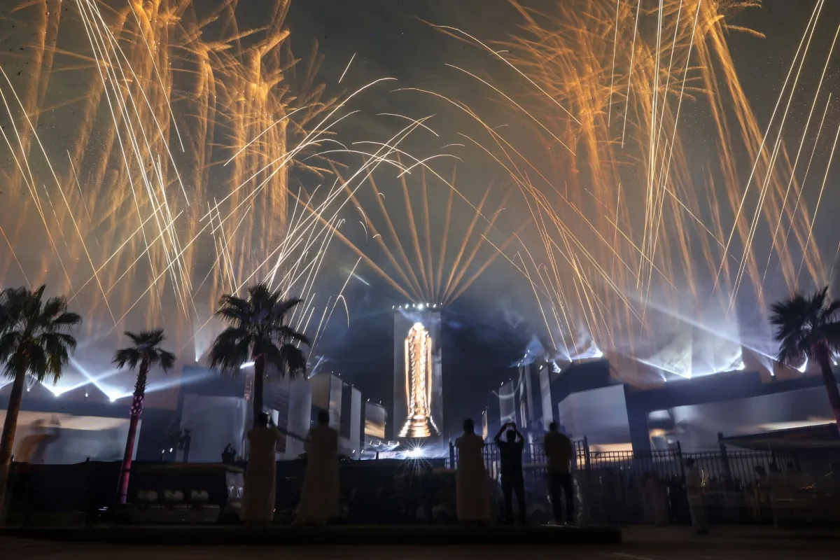 من حفل افتتاح كأس العالم للرياضات الإليكترونية في الرياض 