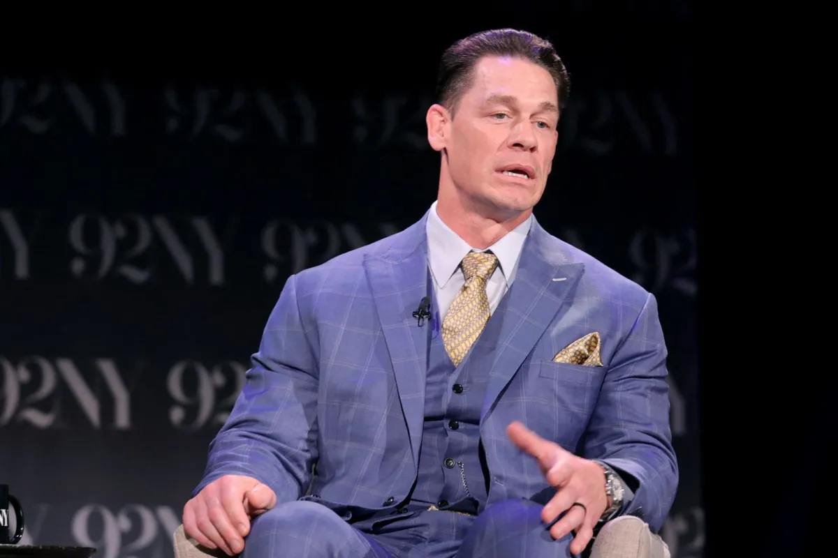 جون سينا في مدينة نيويورك (John Cena in New York City). مصدر الصورة: Michael Loccisano/Getty Images/AFP