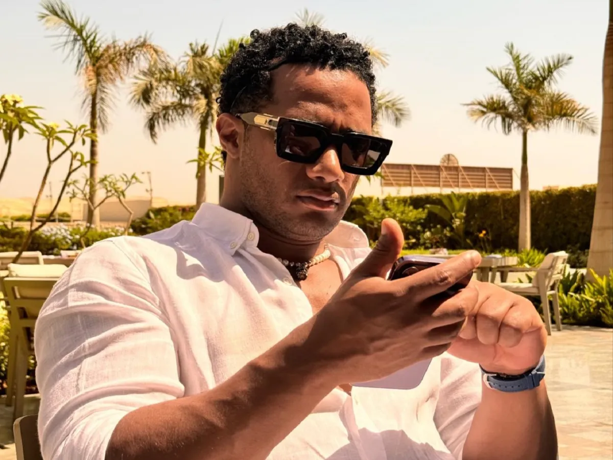 محمد رمضان- الصورة من صفحته بموقع فيس بوك