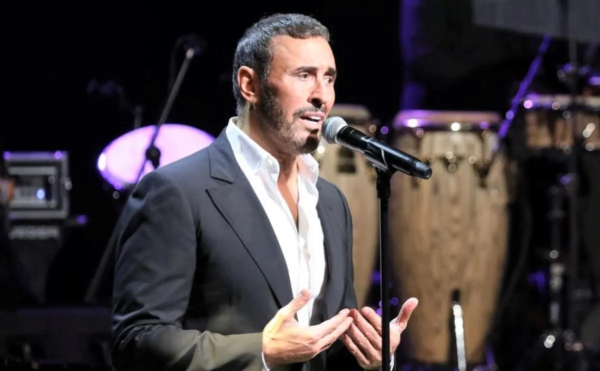 كاظم الساهر- الصورة من حسابه على الانستغرام 