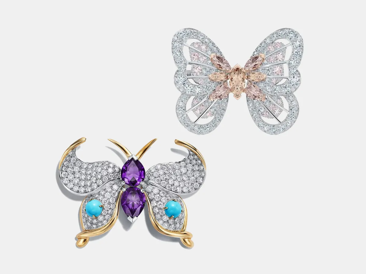 بروشات فراشات