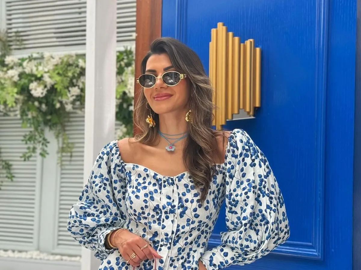 مدونة الموضة دينا زهران - الصورة من حسابها على إنستغرام