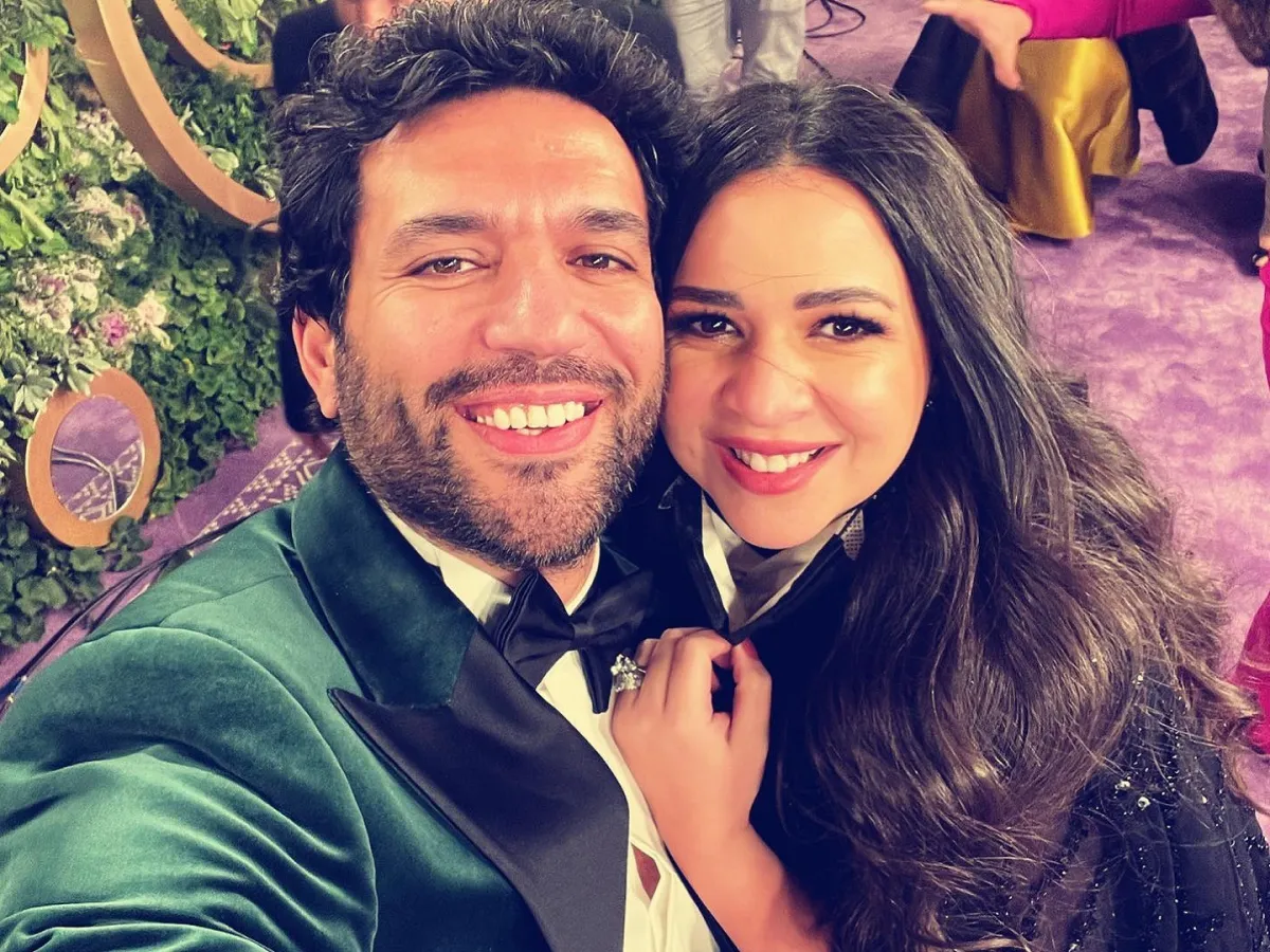 حسن الرداد وإيمى سمير غانم 