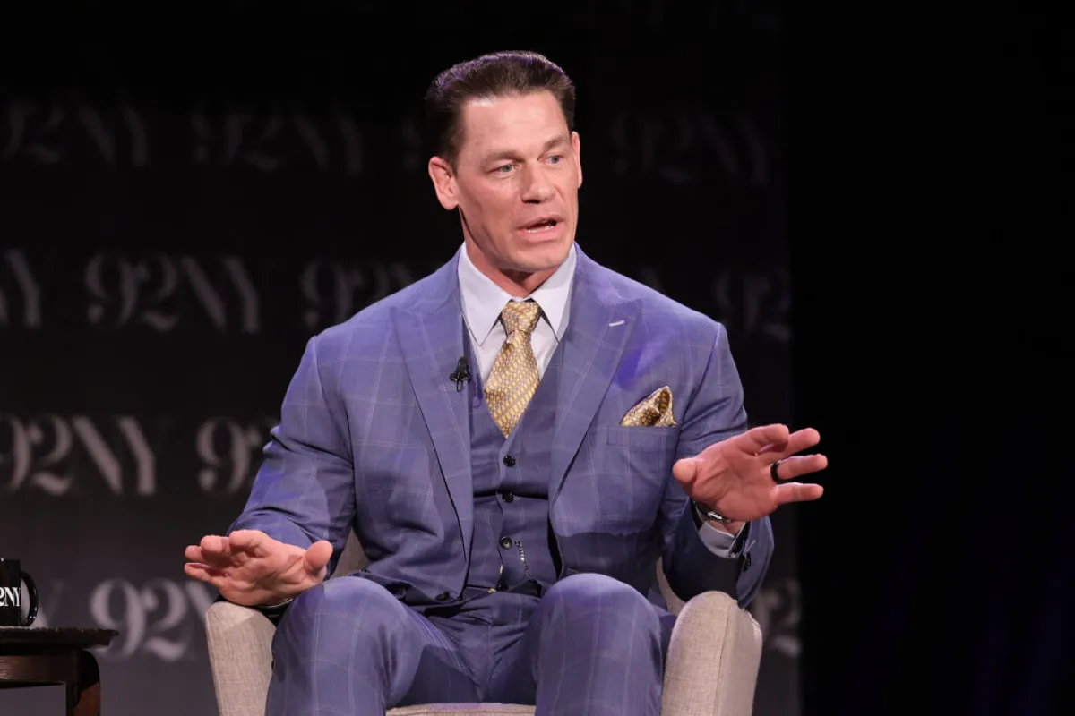 جون سينا John Cena في نيويورك (مصدر الصورة: Michael loccisano / GETTY IMAGES NORTH AMERICA / Getty Images via AFP)