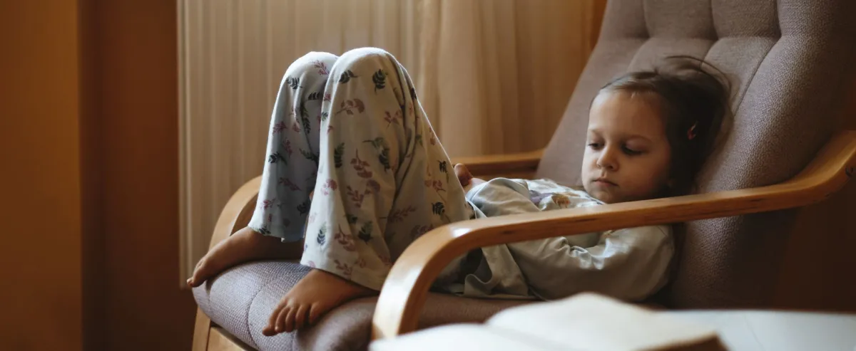 صورة طفلة تعاني من نقص الحديد