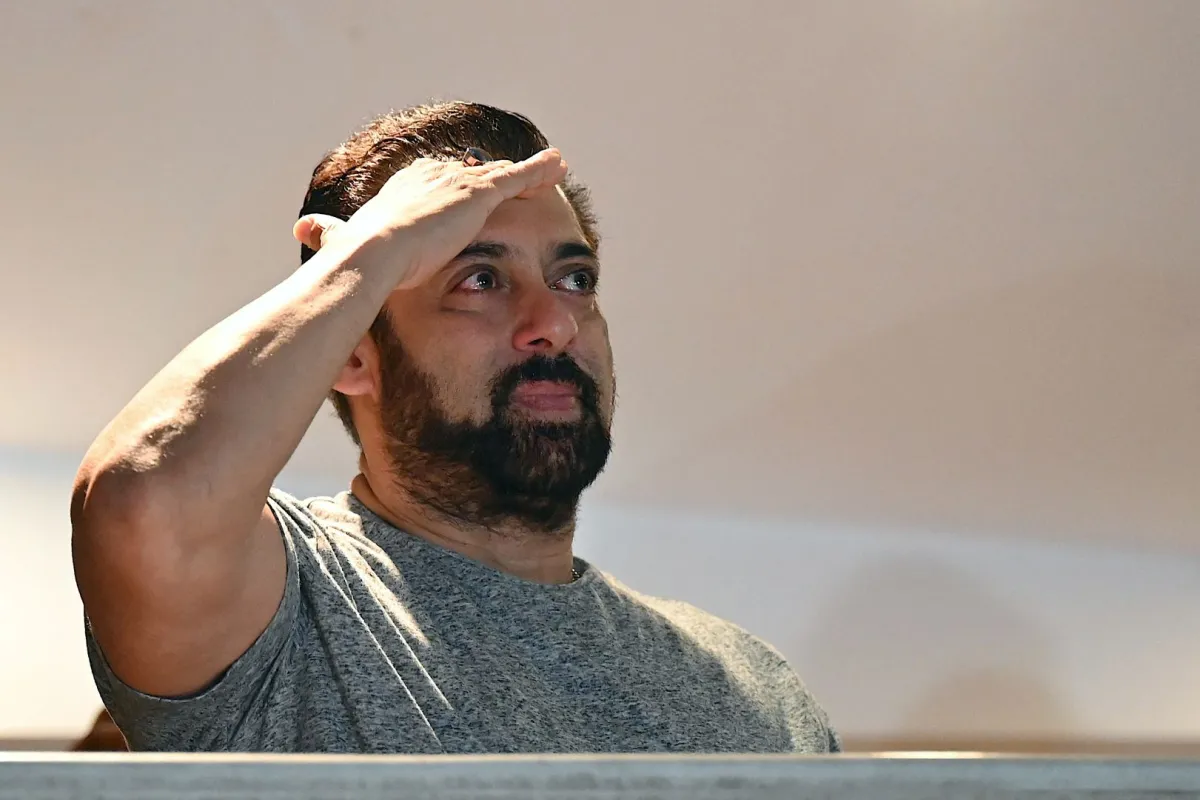 سلمان خان في مومباي (Salman Khan in Mumbai). مصدر الصورة: Sujit JAISWAL / AFP