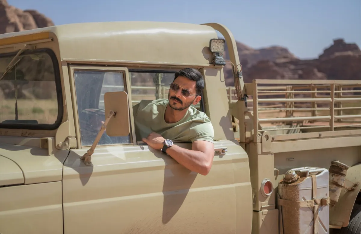 محمد الشهري في أرض  المليون الموسم الثاني- الصورة من المركز الاعلامي لـ ام بي سي