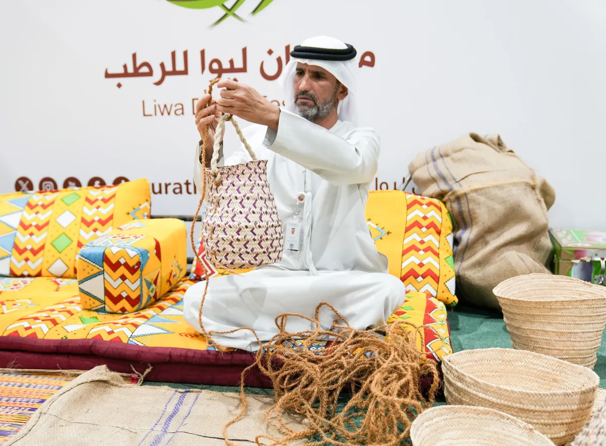 مهرجان ليوا للرطب . الصورة من wam