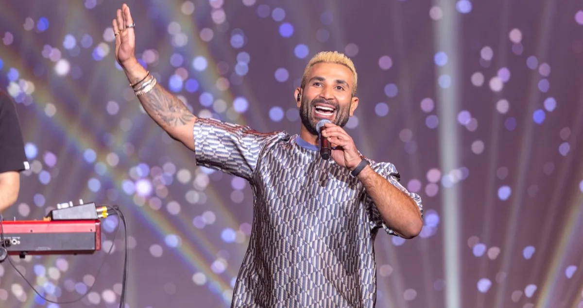 أحمد سعد- الصورة من حساب روتانا لايف على الانستغرام