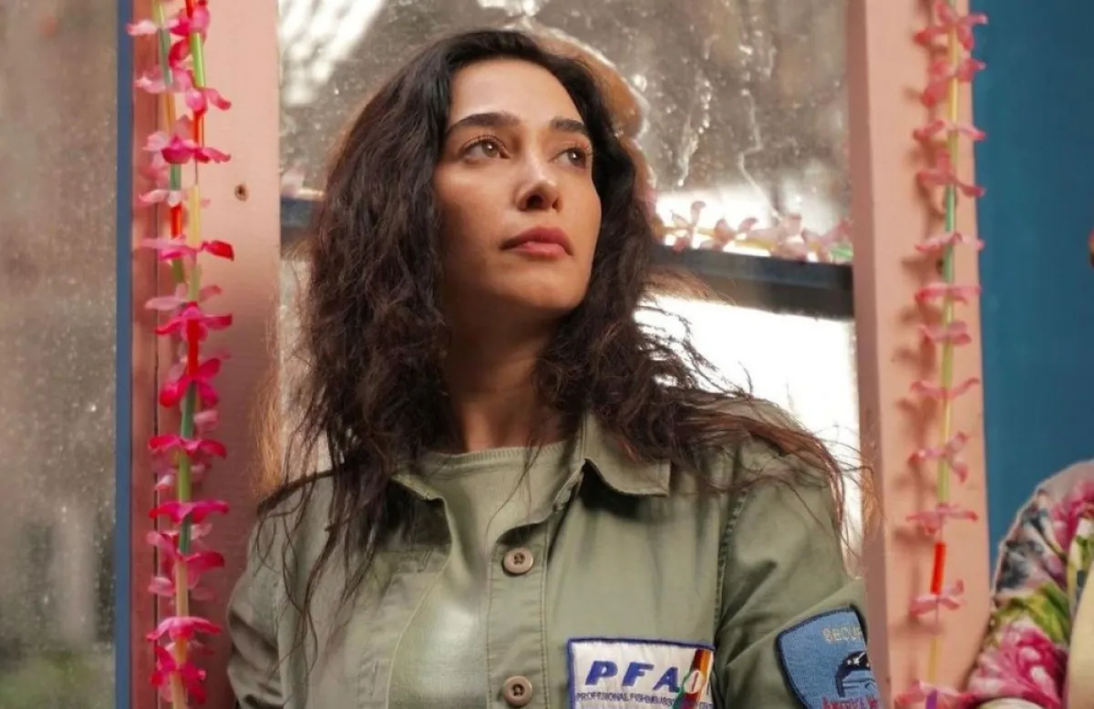 جيانا عنيد في كواليس مسلسل دهب غالي- الصورة من صفحتها على إنستغرام