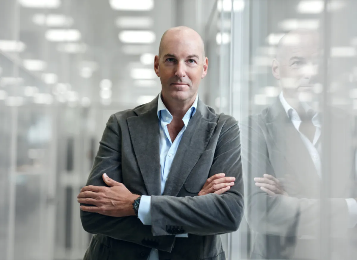 كريستيان نوب رئيس قسم التصميم  في IWC Schaffhausen - الصورة من المكتب الاعلامي للعلامة 