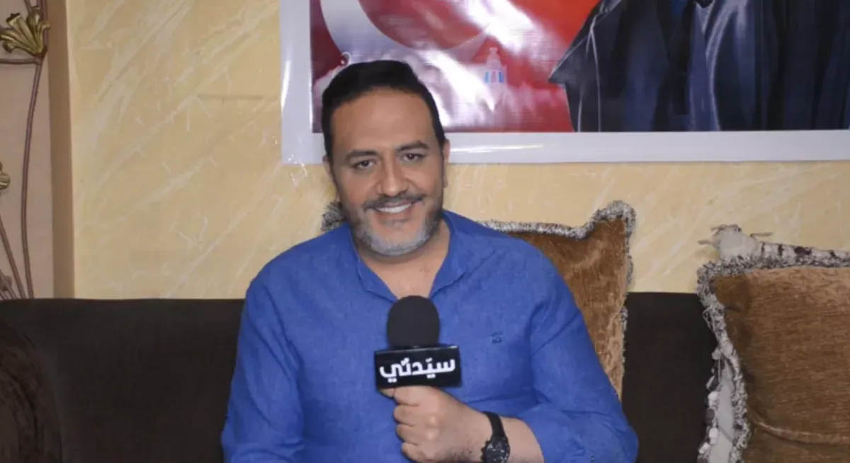 خالد سرحان خلال لقائه مع كاميرا «سيدتي»- تصوير محمد عربي