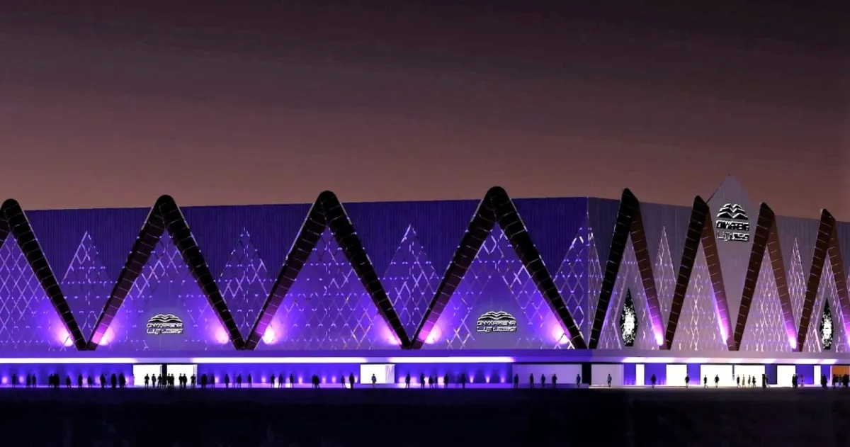 مسرح أونكس أرينا -الصورة من المركز الإعلامي لـ ميدل بيست