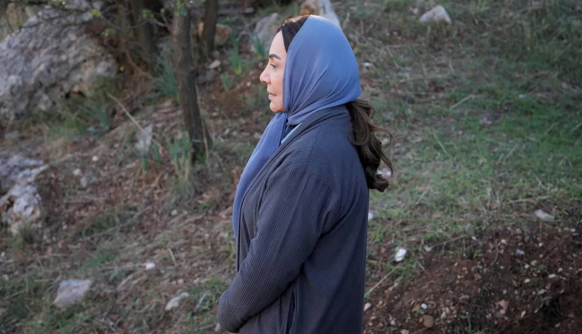 هدى حسين من كواليس البيت الملعون -الصورة من المركز الإعلامي لـ ام بي سي