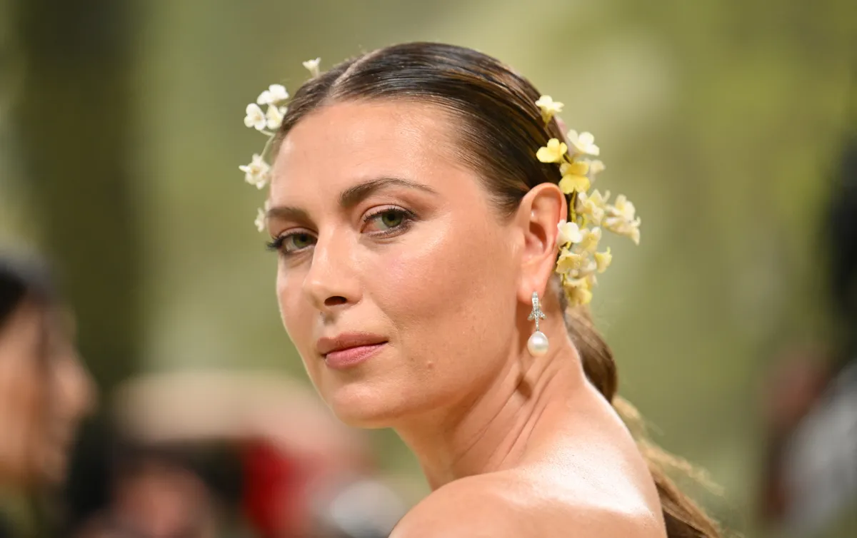 ماريا شارابوفا Maria sharapova في حفل ميت غالا 2024 (مصدر الصورة: Angela WEISS / AFP)