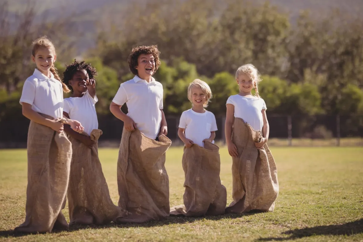 صورة لسباقات الأطفال