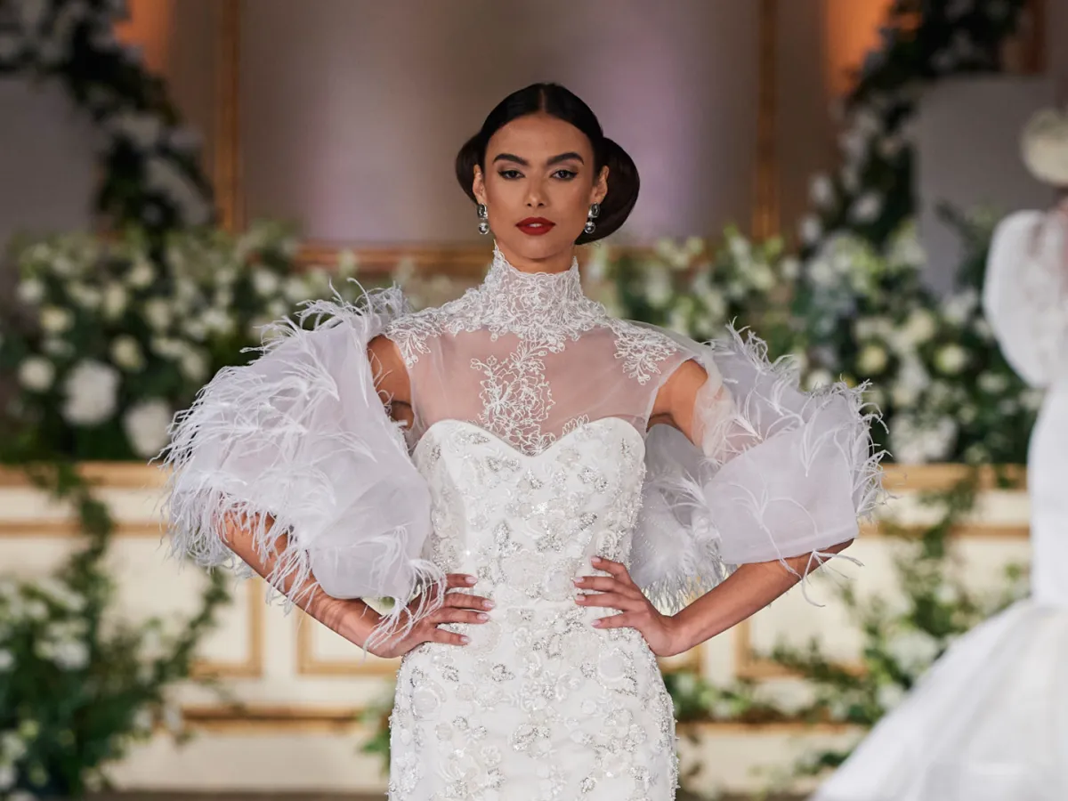 فستان زفاف من ناردوس Nardos - الصورة من Launchmetrics/Spotlight ©