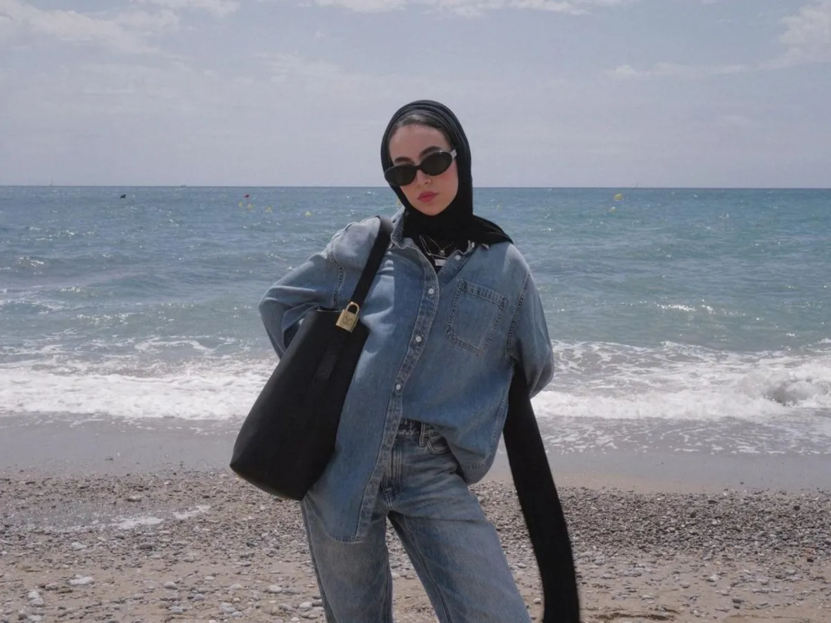 مدونة الموضة لينا الغوطي - الصورة من حسابها على إنستغرام