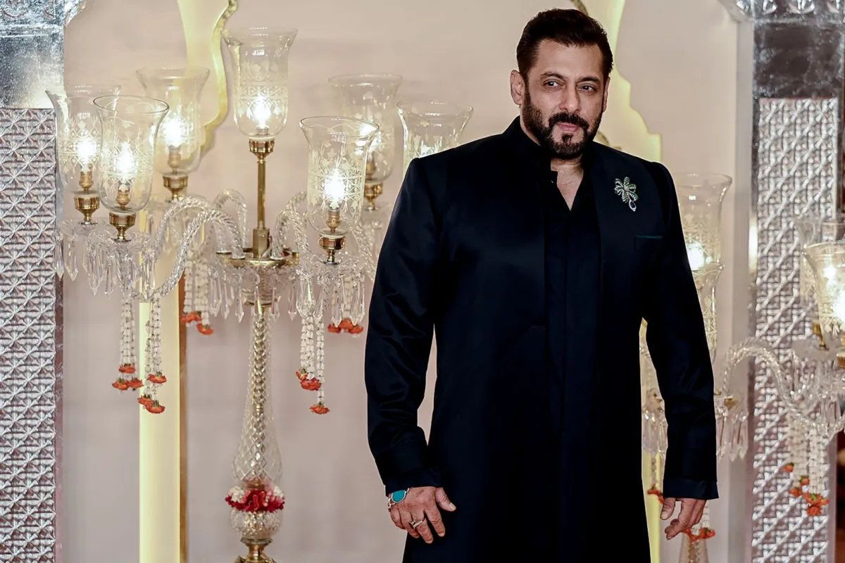 سلمان خان في مومباي (Salman Khan in Mumbai). مصدر الصورة: Punit PARANJPE and Punit PARANJPE / AFP