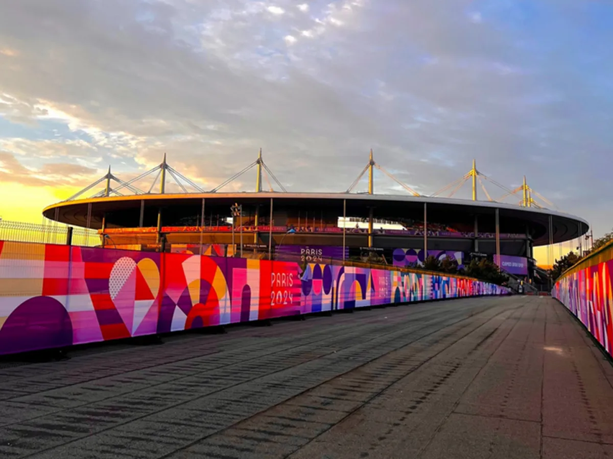 لقطة خارجية لستاد دو فرنسا