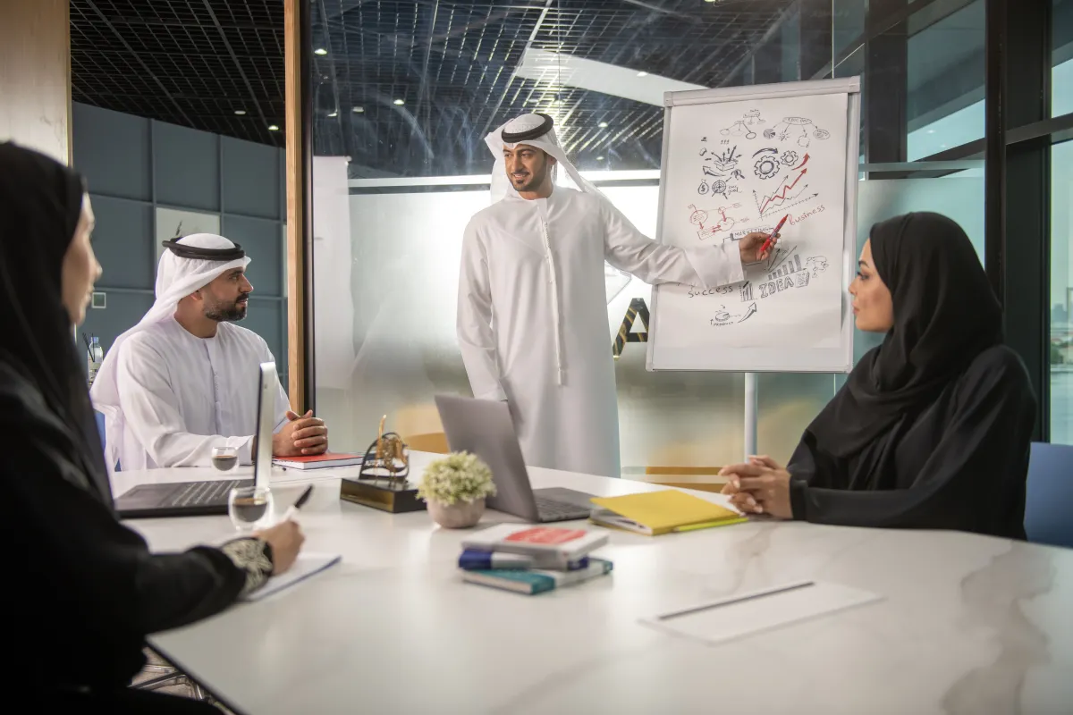 إطلاق مشروع "وفره". الصورة من wam