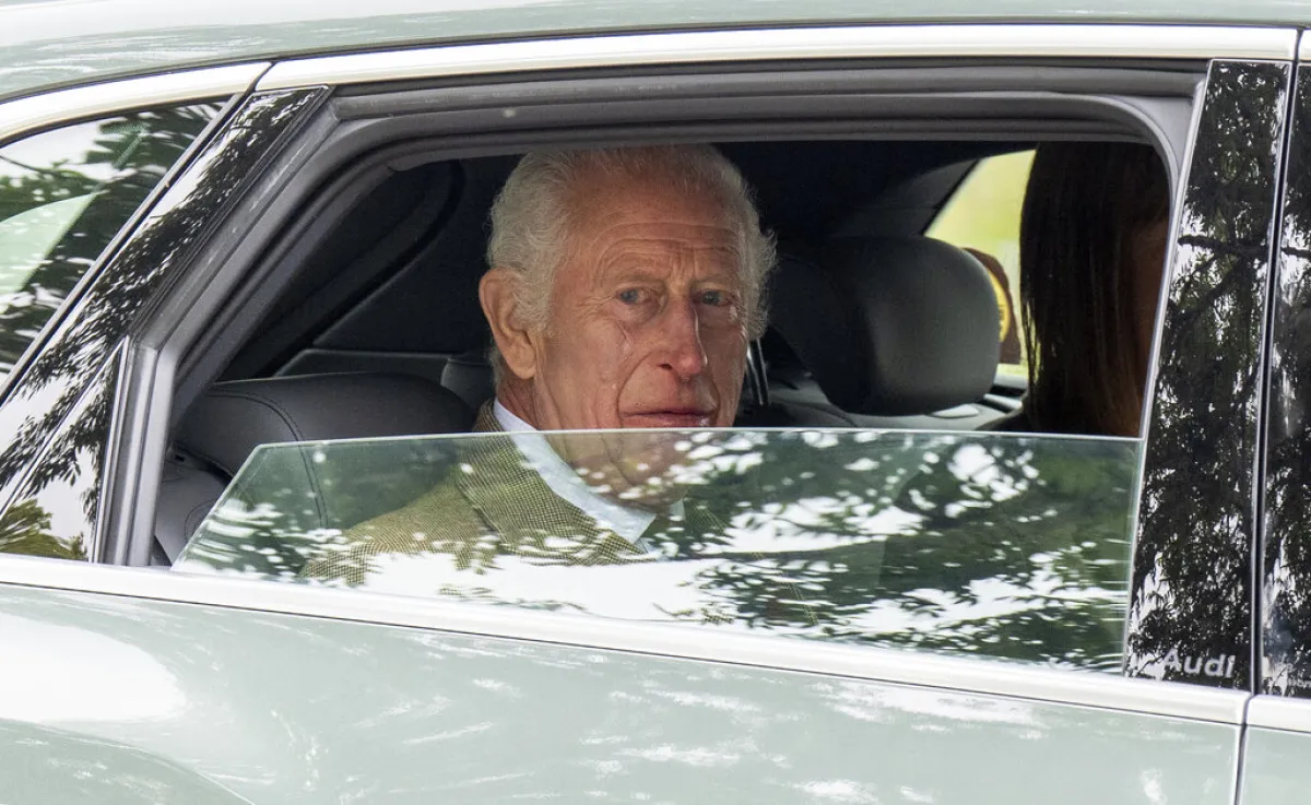 الملك تشارلز King Charles في إسكتلندا (مصدر الصورة:  Jane Barlow / POOL / AFP)