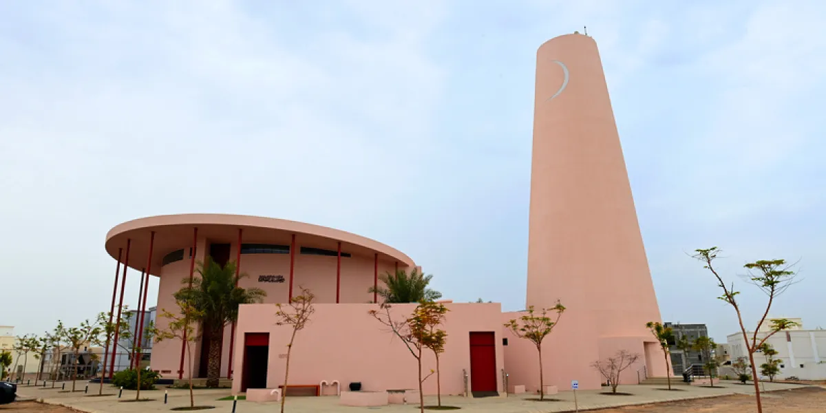 مسجد باب السلام. الصورة من وكالة الأنباء العمانية