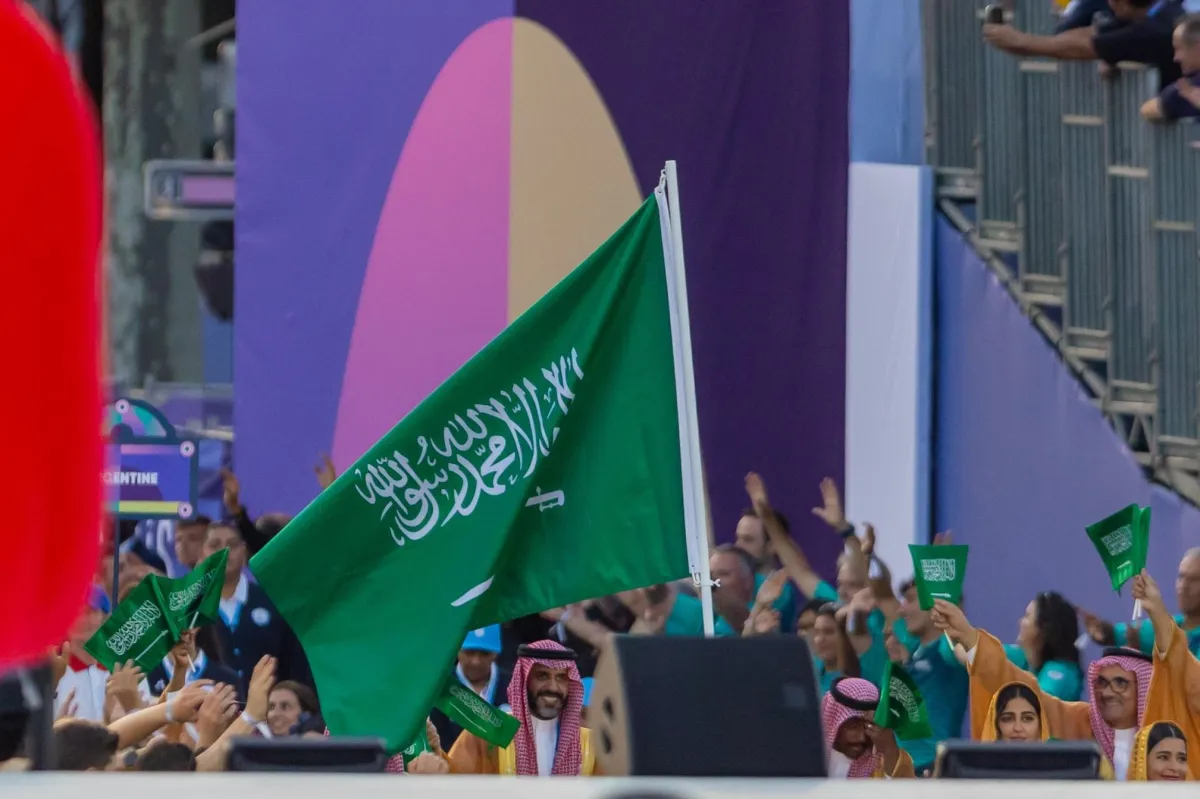 مشاركة السعودية في بارالمبياد باريس.  الصورة من الحساب الرسمي للجنة الأولمبية والبارالمبية السعودية على منصة x