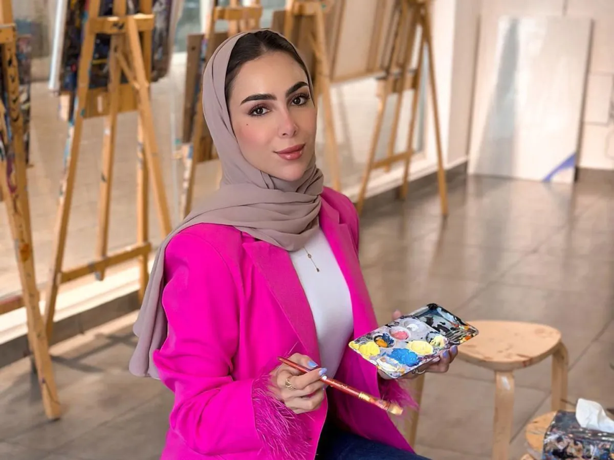 المؤثرة تسنيم أبو سيدو - الصورة من حسابها على إنستغرام