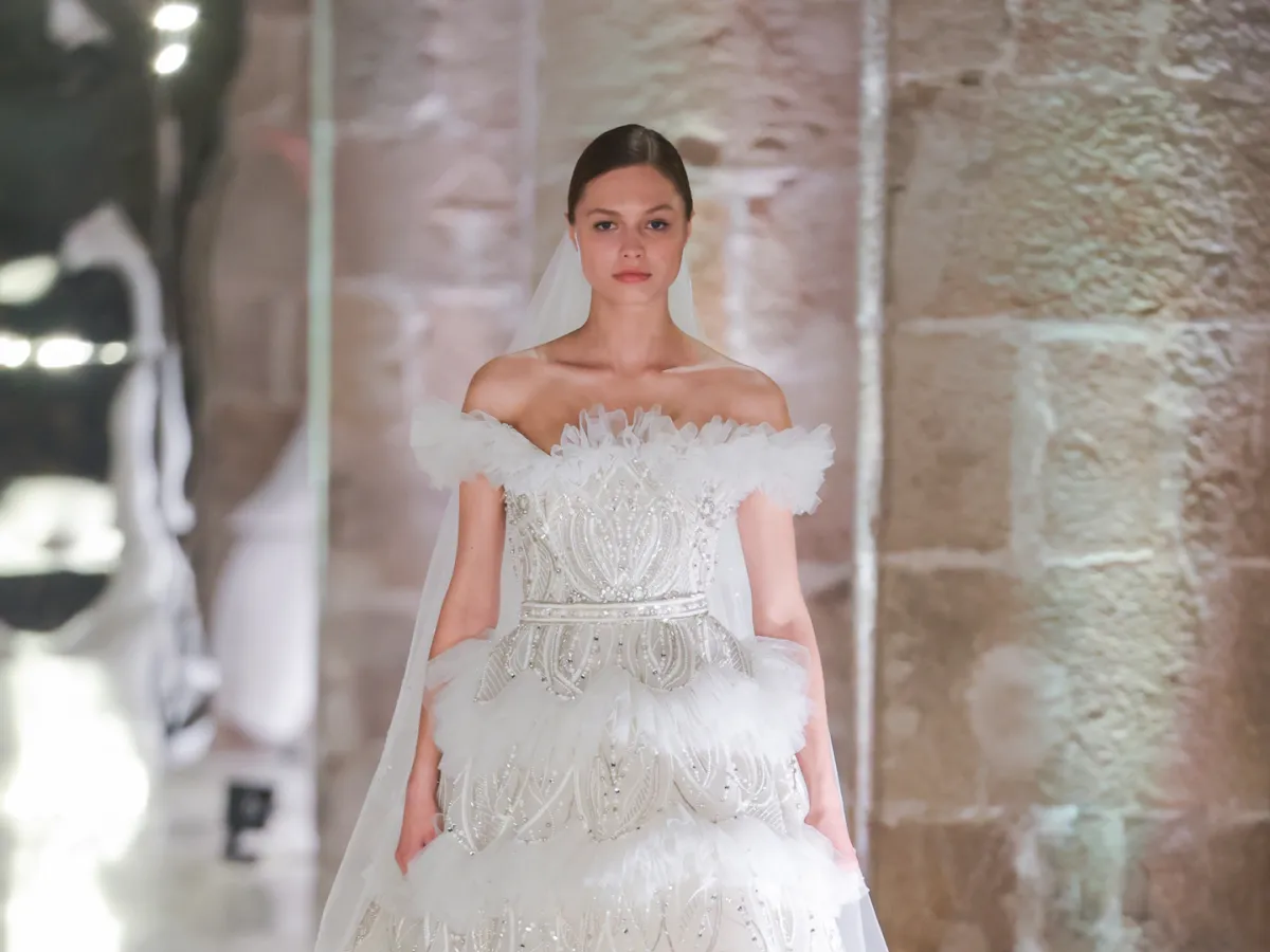 فستان زفاف من إيلي صعب Elie Saab - الصورة من Launchmetrics/Spotlight ©