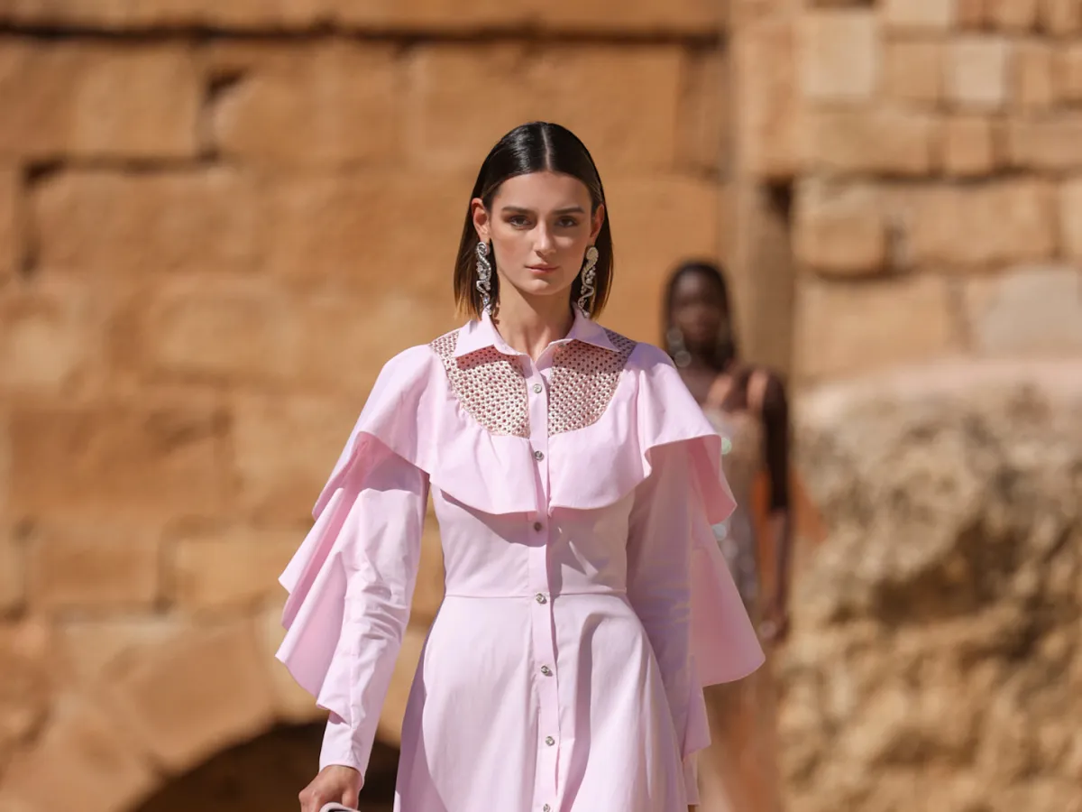 فستان من جورج حبيقة Georges Hobeika - الصورة من Launchmetrics/Spotlight ©