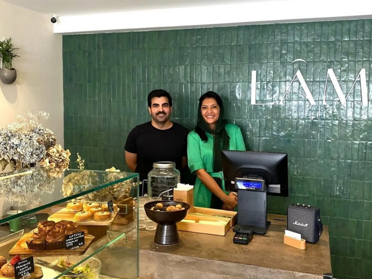 الأميرة ريما بنت بندر في مخبز LÂM بباريس