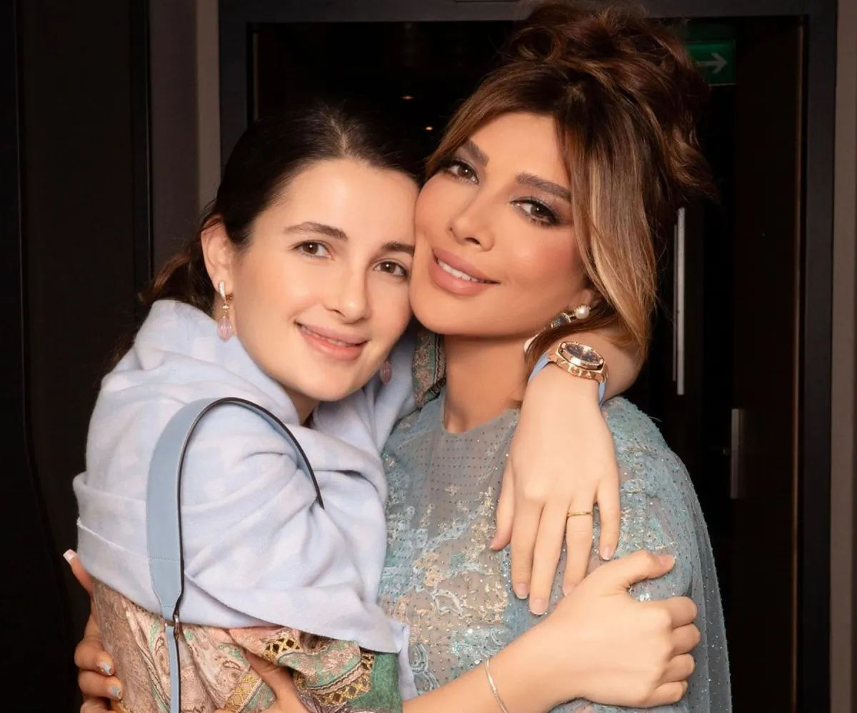 أصالة وابنتها شام الذهبي - الصورة من حساب شام الذهبي على انستغرام